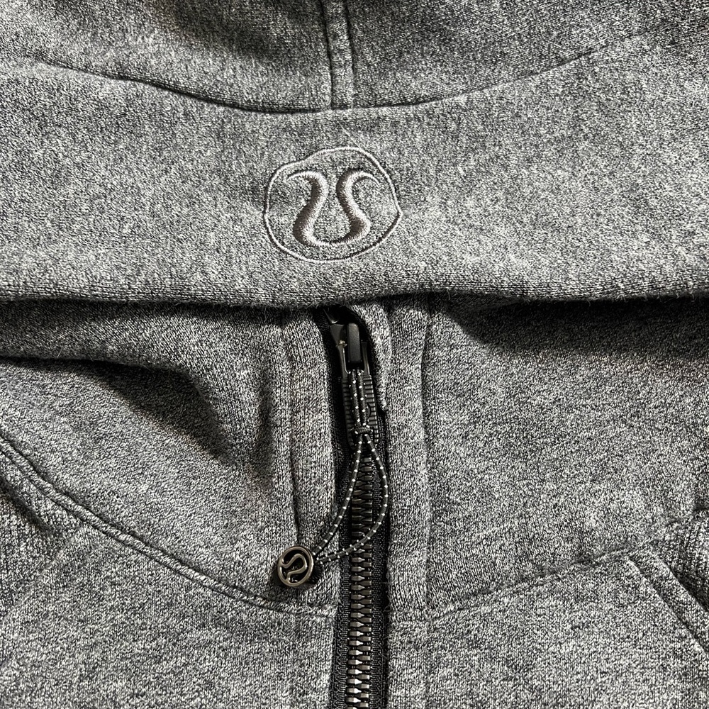 Lululemon Scuba Full Zip. Color: Dark grey
